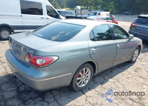 2002 Lexus Es 300 from USA, damaged, VIN JTHBF30G920072791